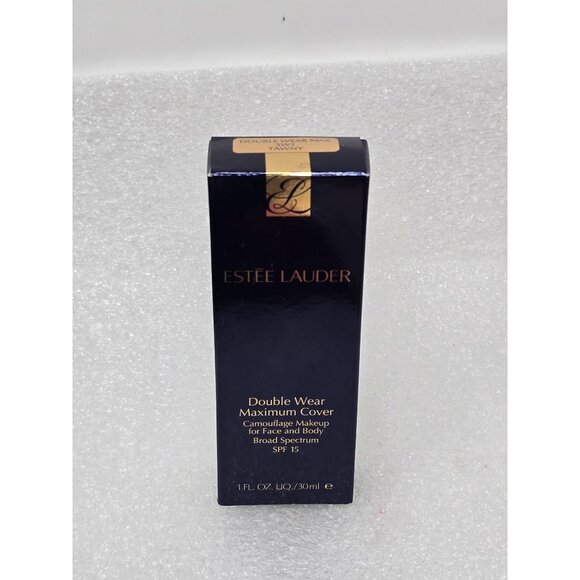 Estée Lauder Double Wear Maximum Cover Foundation SPF 15 3W1 Tawny 1 Fl Oz/30ml - Picture 1 of 2